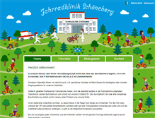 Tablet Screenshot of fahrradklinik-schoeneberg.de